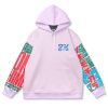 yamato Flat Hoodie front - Anime Gifts Store