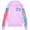 yamato Zip Hoodie Front Mockup 1 - Anime Gifts Store