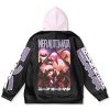 yorha Flat Hoodie back - Anime Gifts Store