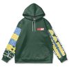 yusuke Flat Hoodie front 1 - Anime Gifts Store