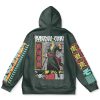 zoro Flat Hoodie back 1 - Anime Gifts Store