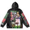 zoro Flat Hoodie back 2 - Anime Gifts Store