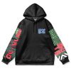 zoro Flat Hoodie front 2 - Anime Gifts Store