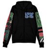 zoro Zip Hoodie Front Mockup 2 - Anime Gifts Store