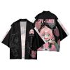 Anime SPY X FAMILY Kimono Cosplay Costume Anya Forger Kimono Haori Cloak Harajuku Tops Bathrobe Halloween - Anime Gifts Store