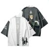 Anime SPY X FAMILY Kimono Cosplay Costume Anya Forger Kimono Haori Cloak Harajuku Tops Bathrobe Halloween 2 - Anime Gifts Store