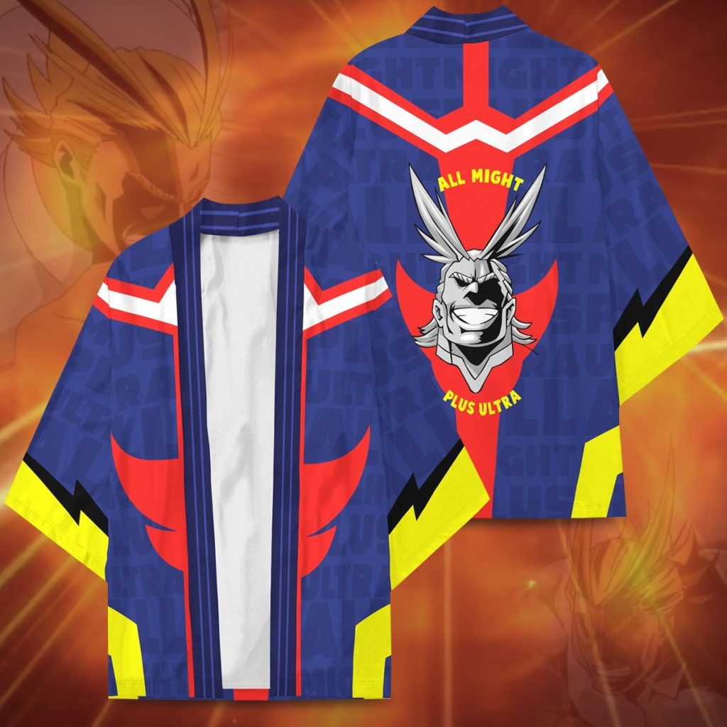 all might plus ultra kimono 990728 - Anime Gifts Store