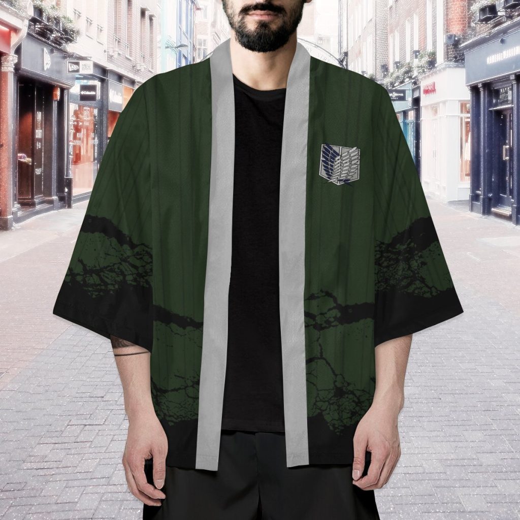 aot recon corps kimono 417482 - Anime Gifts Store