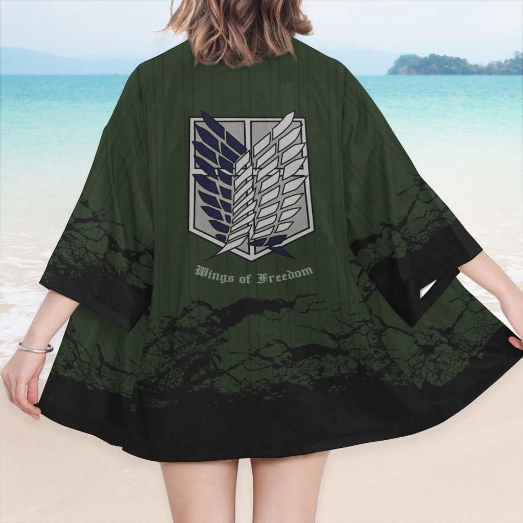 aot recon corps kimono 693869 - Anime Gifts Store