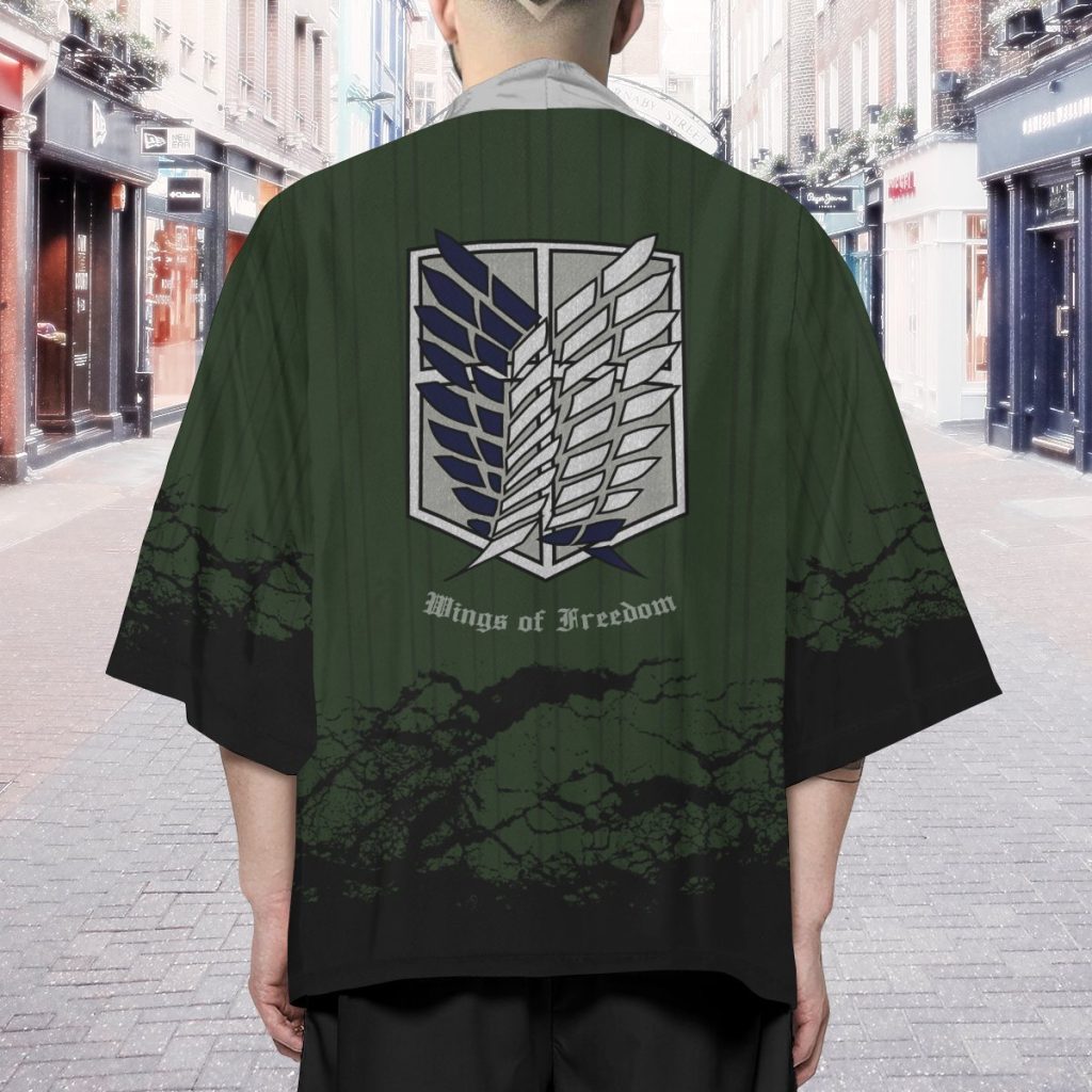 aot recon corps kimono 970867 - Anime Gifts Store