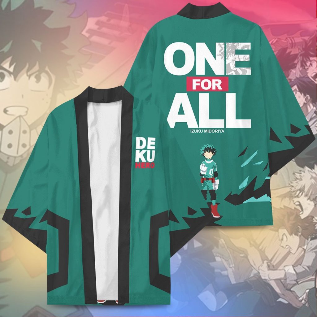 deku one for all kimono 201357 - Anime Gifts Store