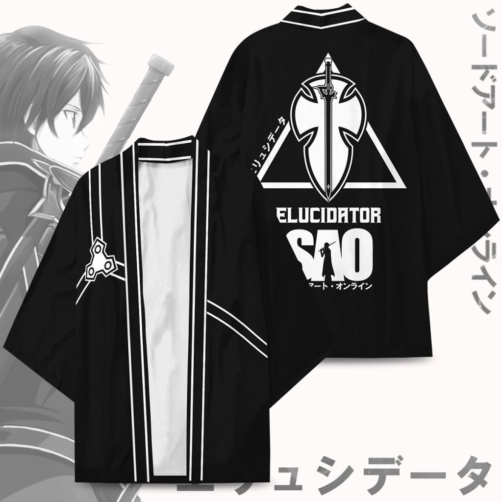 kirito elucidator kimono 680641 - Anime Gifts Store