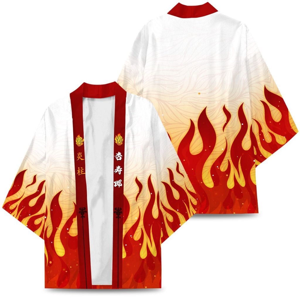 kyojuro fire kimono 663710 - Anime Gifts Store