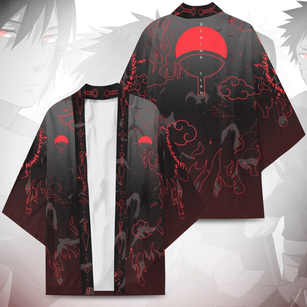 uchiha emblem kimono 333015 - Anime Gifts Store