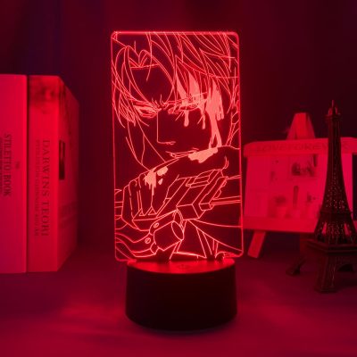 Led Light Anime Attack on Titan for Bedroom Decoration Nightlight Child Birthday Gift Room Decor 3d 1 - Anime Gifts Store
