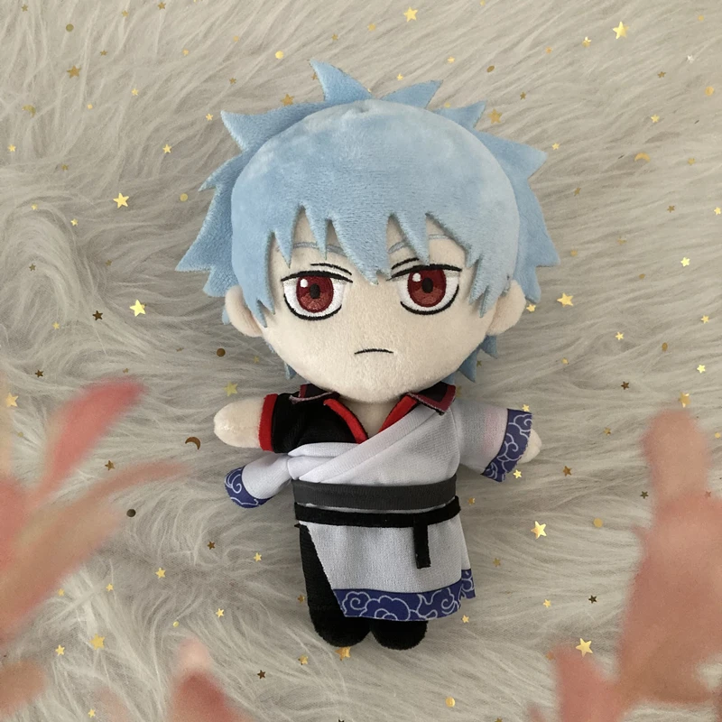 kf Sc5f346df8f8547268ba2e2aebd040358w Anime Gintama Sakata Gintoki Cosplay Plush Doll Toy Cute Soft Stuffed Pillow Kids Fans Christmas Gift - Anime Gifts Store